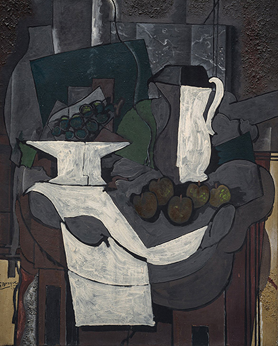The Bowl of Grapes Georges Braque